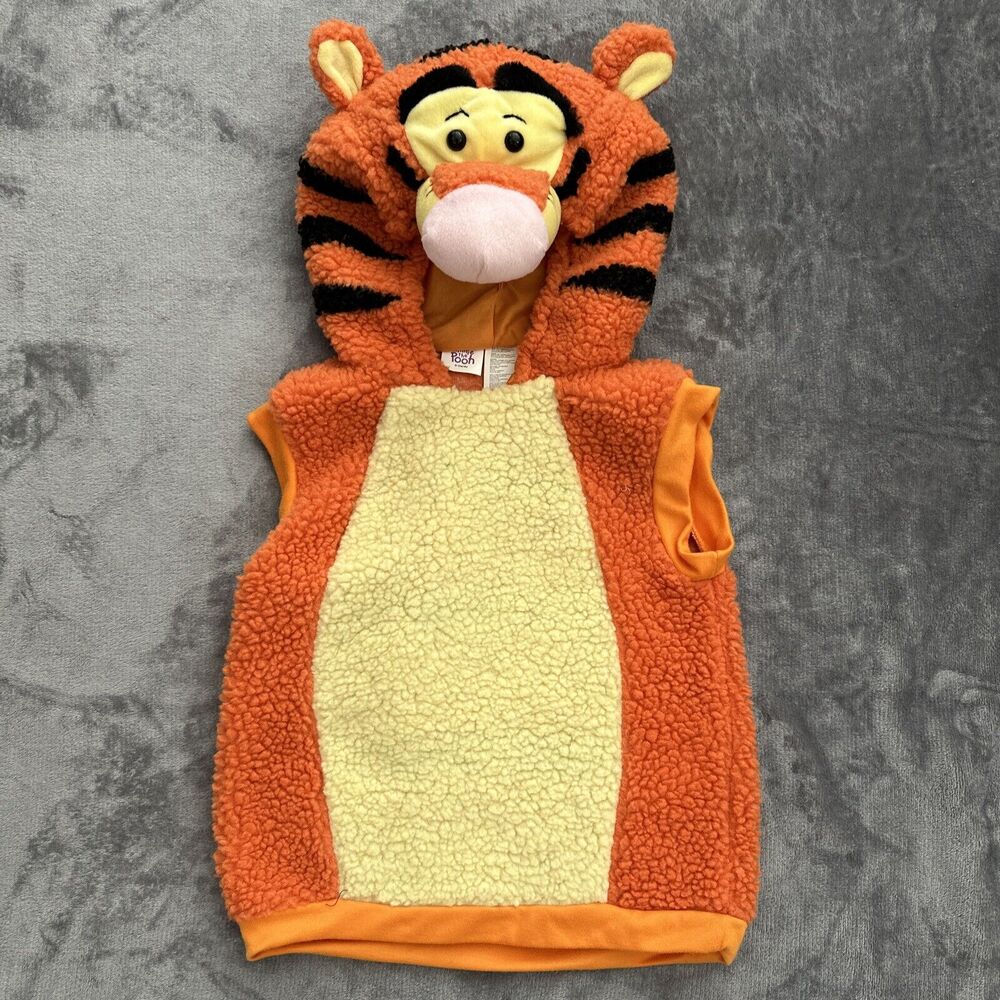 Disney Tigger Kids Costume - Orange and Cream